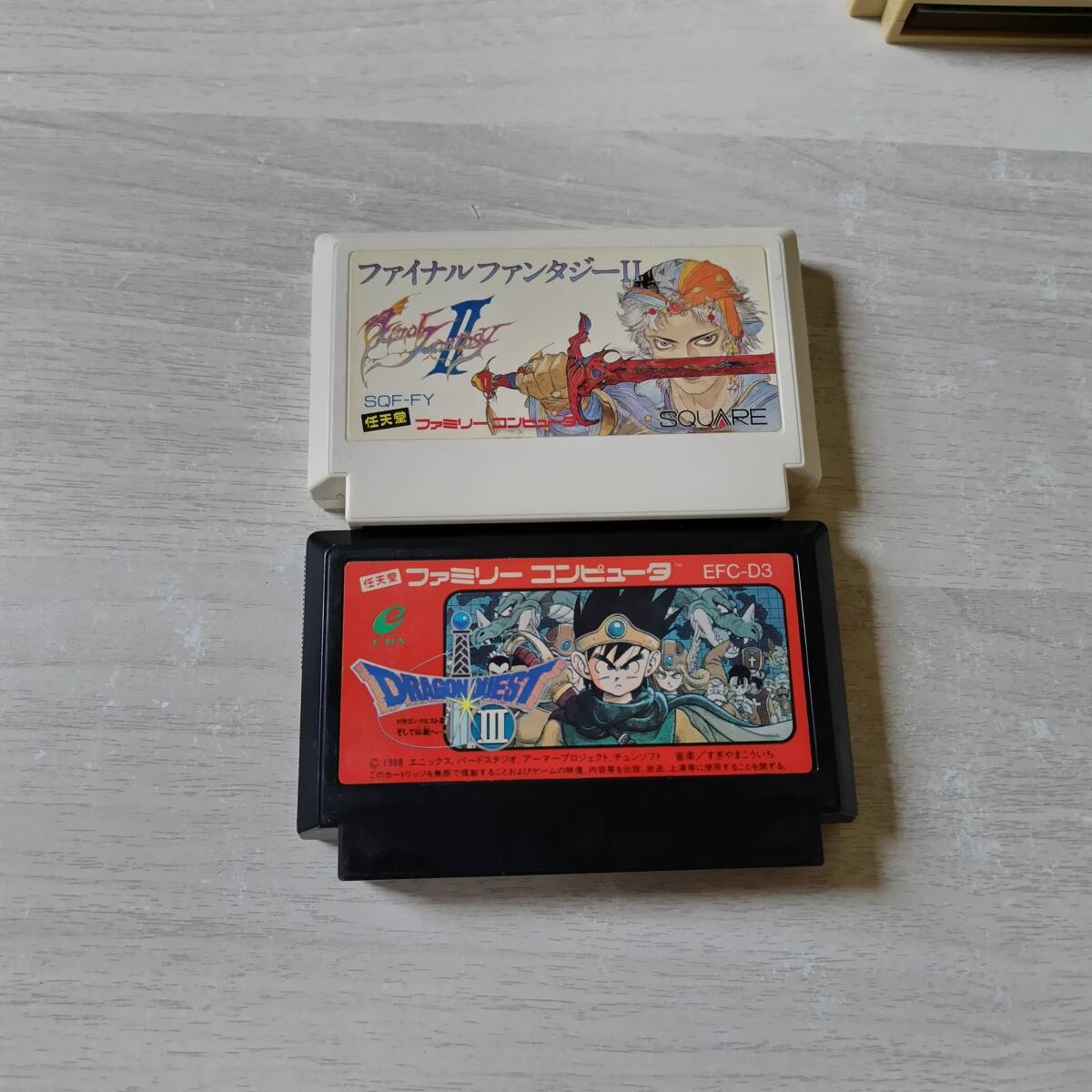 ☆FC ファイナルファンタジー II ドラゴンクエストIII  レターパックライトFC8本までGB30本までGBA30本以上同梱可☆拍卖