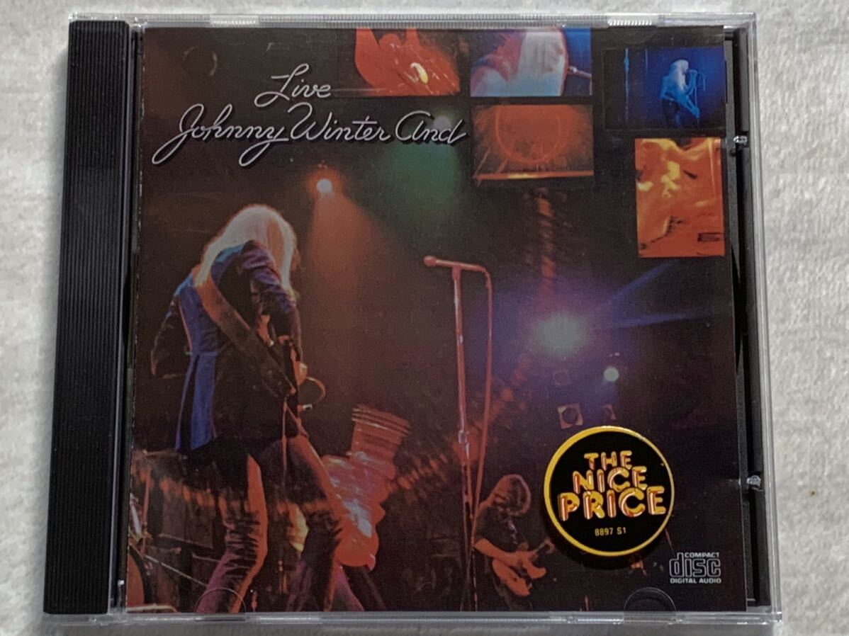 JOHNNY WINTER / LIVE ジョニー・ウィンター ライヴ 中古CD拍卖