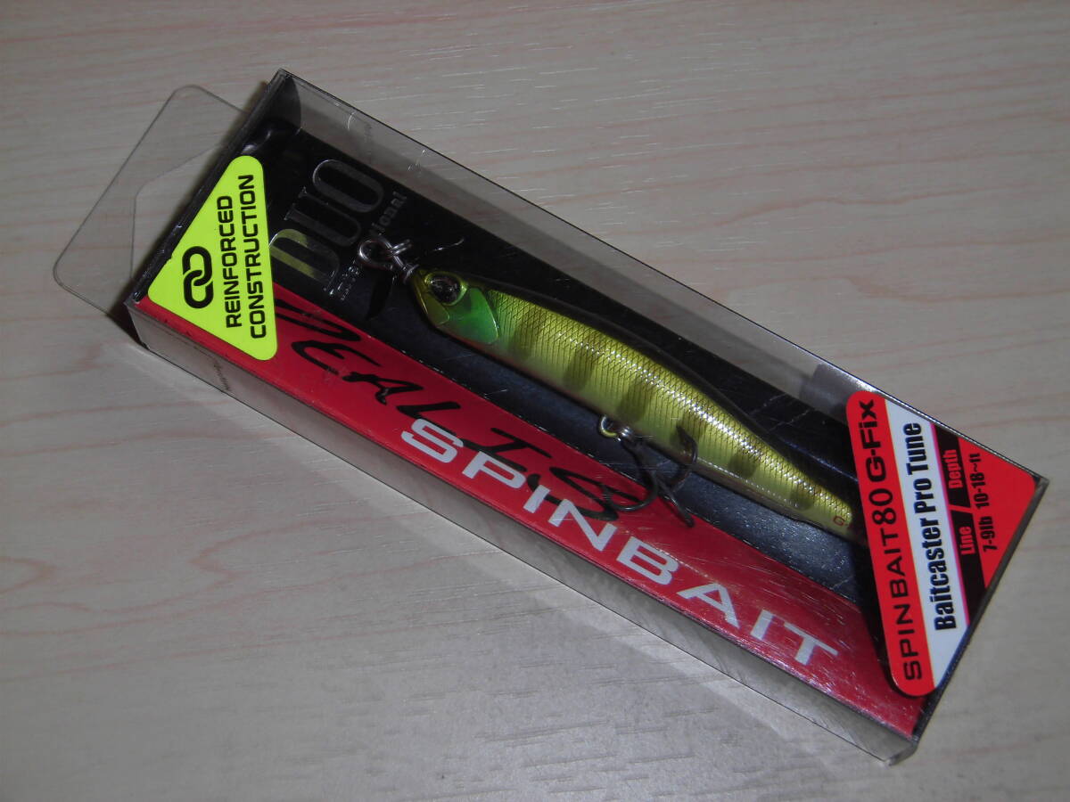 DUO レアリス スピンベイト 80 G-FIX 10.5g CCC3055 チャートギル     廃盤品拍卖
