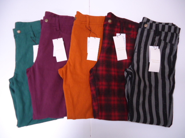 【KCM】SET-3-M-5s★新品★オリーブ デ オリーブ/アナザーブランチ レディース ストレッチパンツ 5枚セット サイズ M 激安まとめ売り拍卖