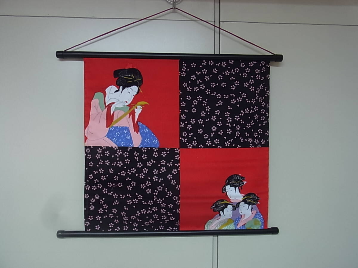 新品 浮世絵 タペストリー【日本製】拍卖