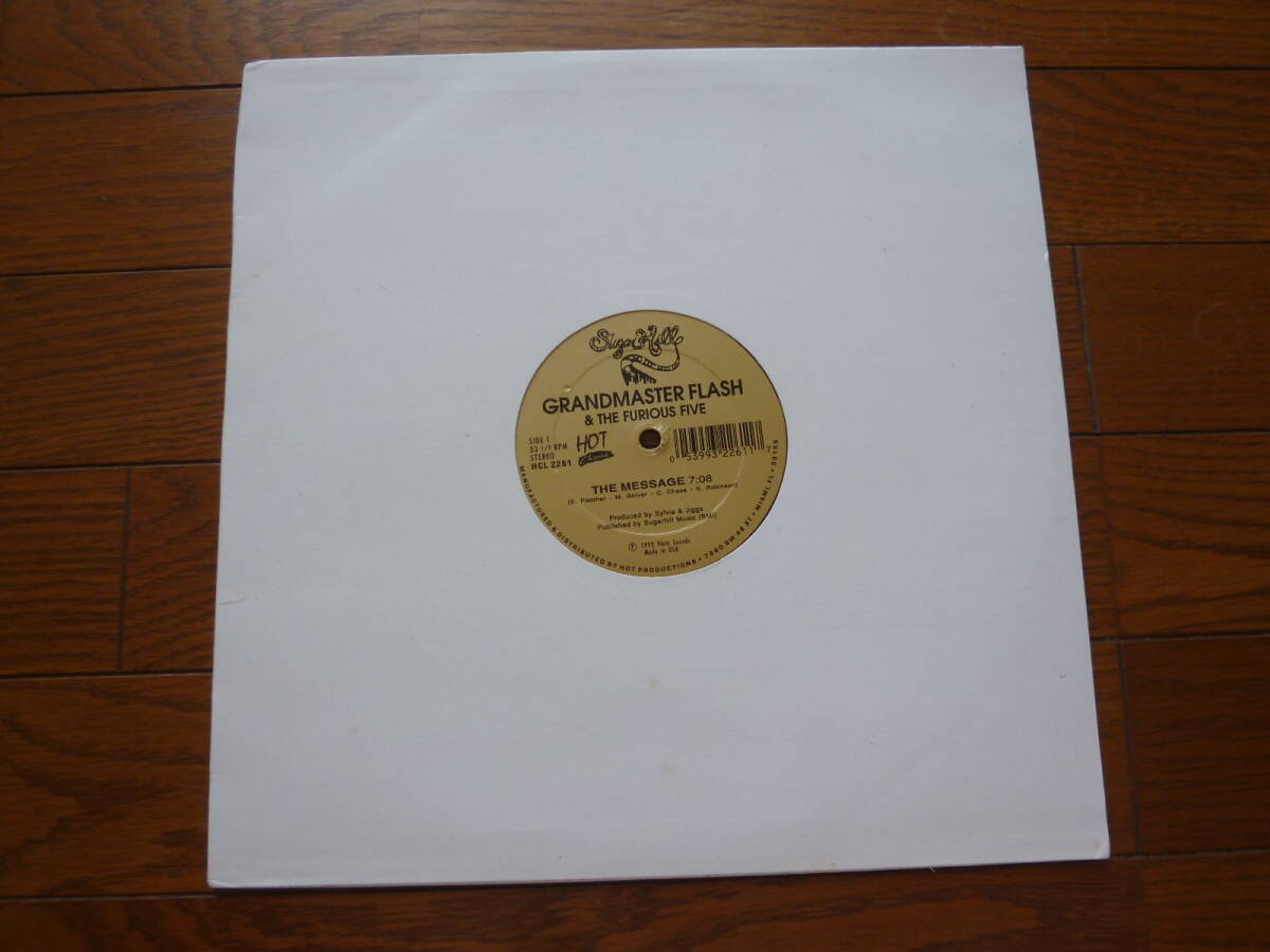LP GRANDMASTER FLASH & FURIOUS FIVE / MESSAGE / IT' NASTY 12"single拍卖