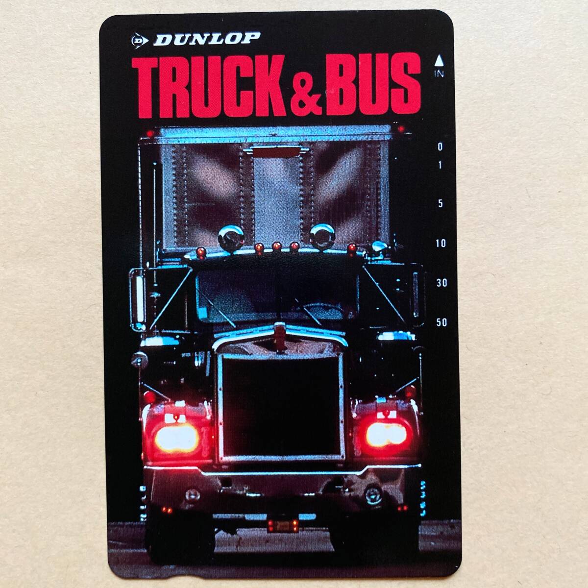 【未使用】 自動車テレカ 50度 ダンロップ TRUCK & BUS拍卖