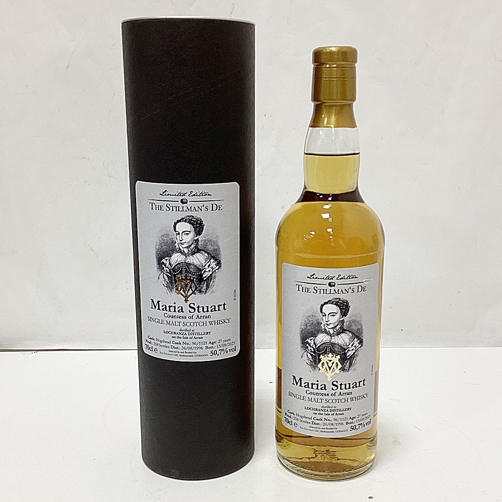 HO1 未開栓 アラン 1996-2023 27年 マリアスチュアート Arran Maria Stuart:The Stillman's De 50.7% 700ml拍卖