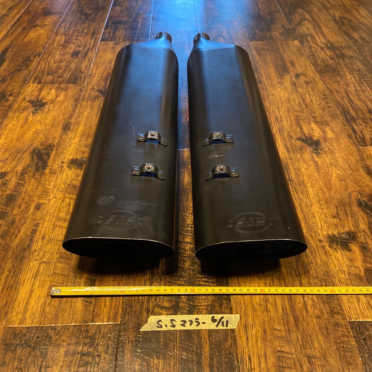 ハーレー2010年FLHXにて使用!S&Sマフラー拍卖