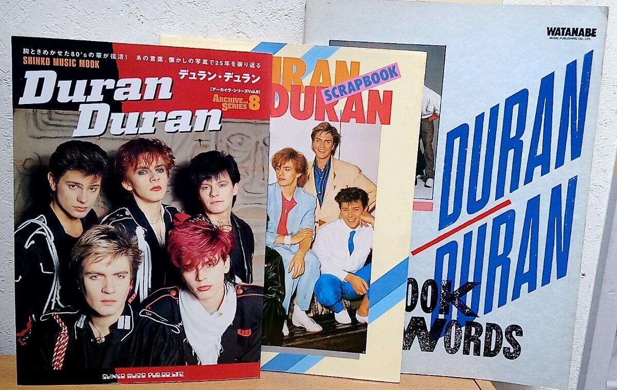 デュラン・デュラン / ブック・オブ・ワーズ + スクラップ・ブック + アーカイヴ・シリーズ 3冊セット Duran Duran 送料無料拍卖
