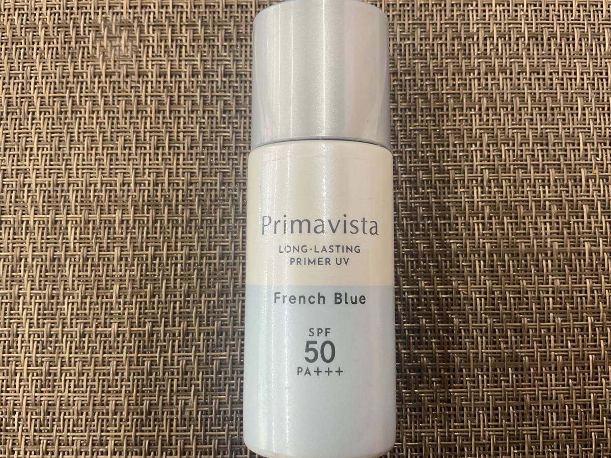 プリマヴィスタ スキンプロテクトベース 皮脂くずれ防止 UV 化粧下地 フレンチブルー ほぼ 未使用 現品限り拍卖
