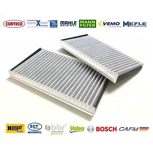 BMW E63 E64 630i 645ci 650i M6 エアコンマイクロフィルター ACフィルター エアコンフィルター 2個セット 64319171858拍卖