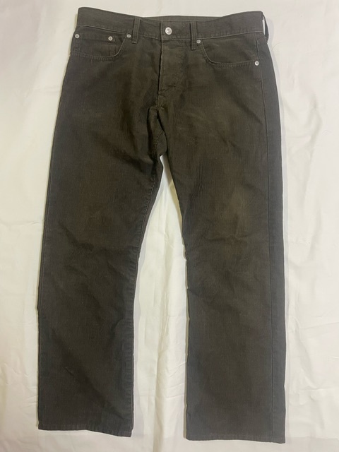 エドウイン EDWIN  503R コーデュロパンツ  W32 L33 レギュラーストレート ダークブラウン 濃茶拍卖