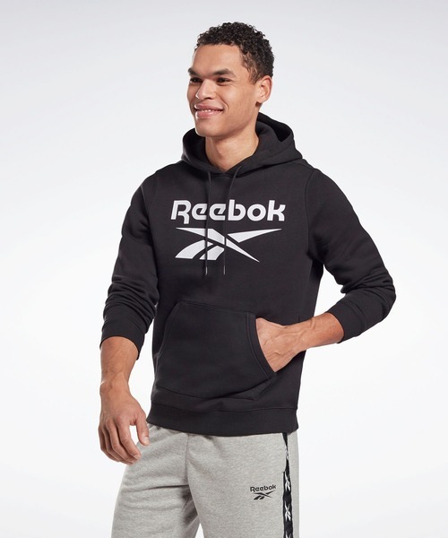 リーボック アイデンティティ フリース フーディー/Reebok Identity Fleece Hoodie/パーカー ジム ナイキ アディダス ニューバランス ②拍卖