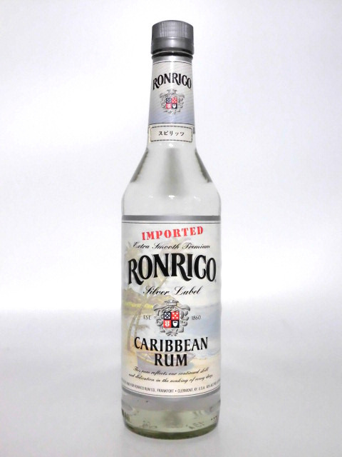 【L2】ロンリコ シルバーラベル 90年代 旧ボトル 正規品【RONRICO SILVER LABEL】拍卖