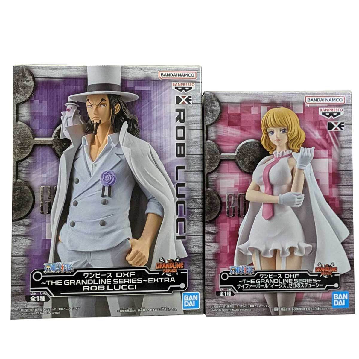 送料無料 未開封 ONE PIECE(ワンピース) フィギュア エッグヘッド編 CP‐0 ステューシーとロブ・ルッチのセット拍卖