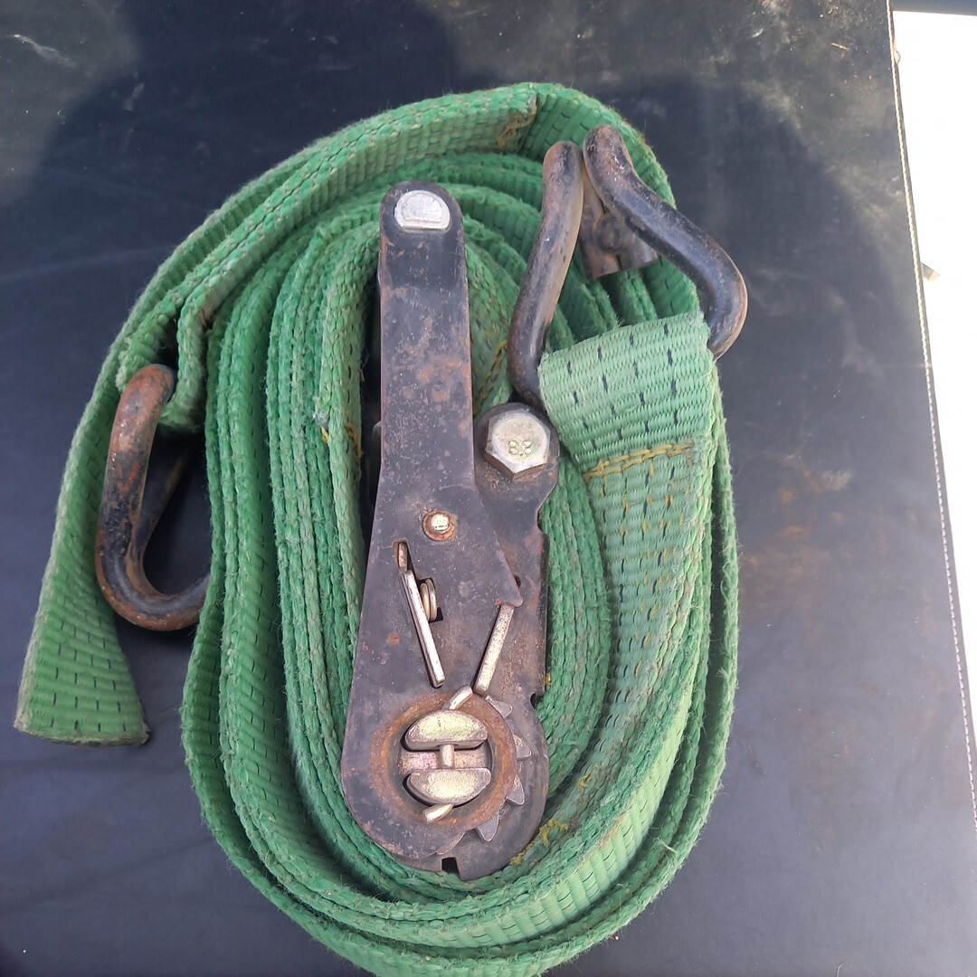 ラッシングベルト ラッシング およそ固定側1m 調整側5m 6m 運搬 配送 固定 ベルト ゆうパック60拍卖