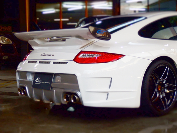 EUR Sports ポルシェ 911/997 後期 リアバンパースポイラー エアロパーツ エウルスポーツ EUR GT拍卖