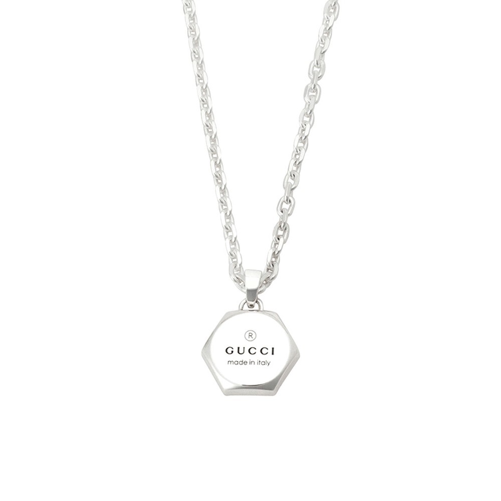 グッチ GUCCI TRADEMARK NECKLACE ネックレス 779175-J8400-8106 レディース シルバー拍卖