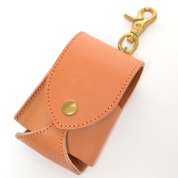 〇240231 未使用品 革蛸謹製 KAWATAKO ○旧アイコス専用ケース ブライドルレザー メンズ キャメル ブラウン拍卖