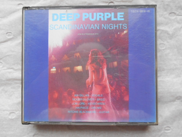 「ディープパープル」紫の衝撃・ライブイン・ストックホルム1970 2枚組 7曲 1991年拍卖