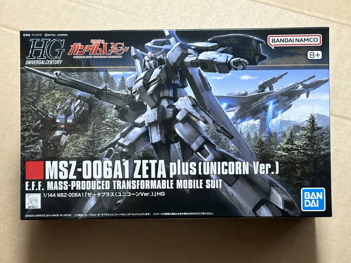 HGUC 1/144 ゼータプラス ユニコーンVer. 新品未開封品 機動戦士ガンダムUC ガンプラ バンダイスピリッツ HG ハイグレード 再販品拍卖