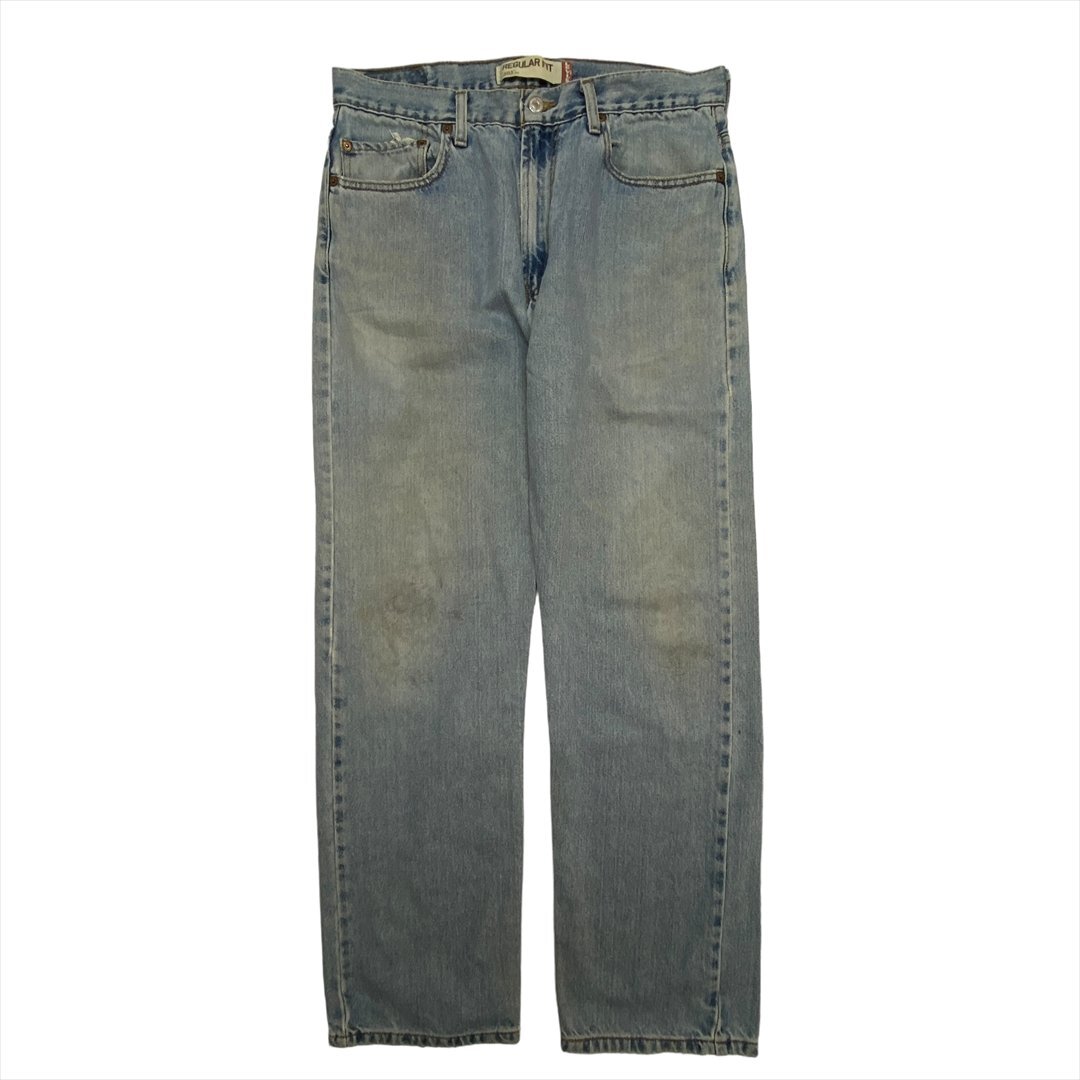 リーバイス 505 ボトムス ブルー LEVIS 古着 メンズ W34 L32 デニムパンツ アメカジ テーパード クリーニング済み拍卖