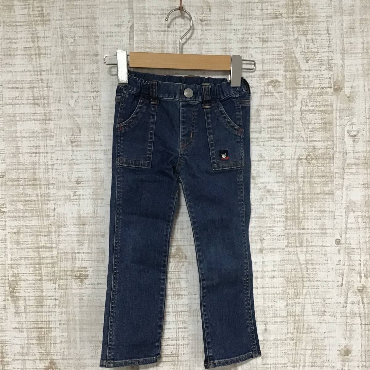 M54◇DOUBLE_B|ダブルビー キッズデニムパンツ サイズ100拍卖