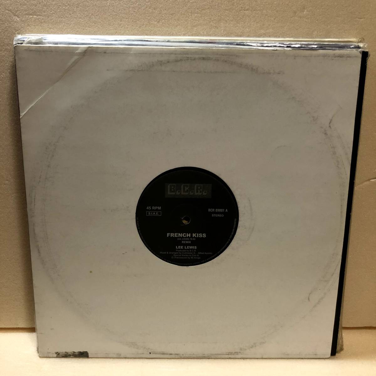 LEE LEWIS / FRENCH KISS / 12インチ拍卖