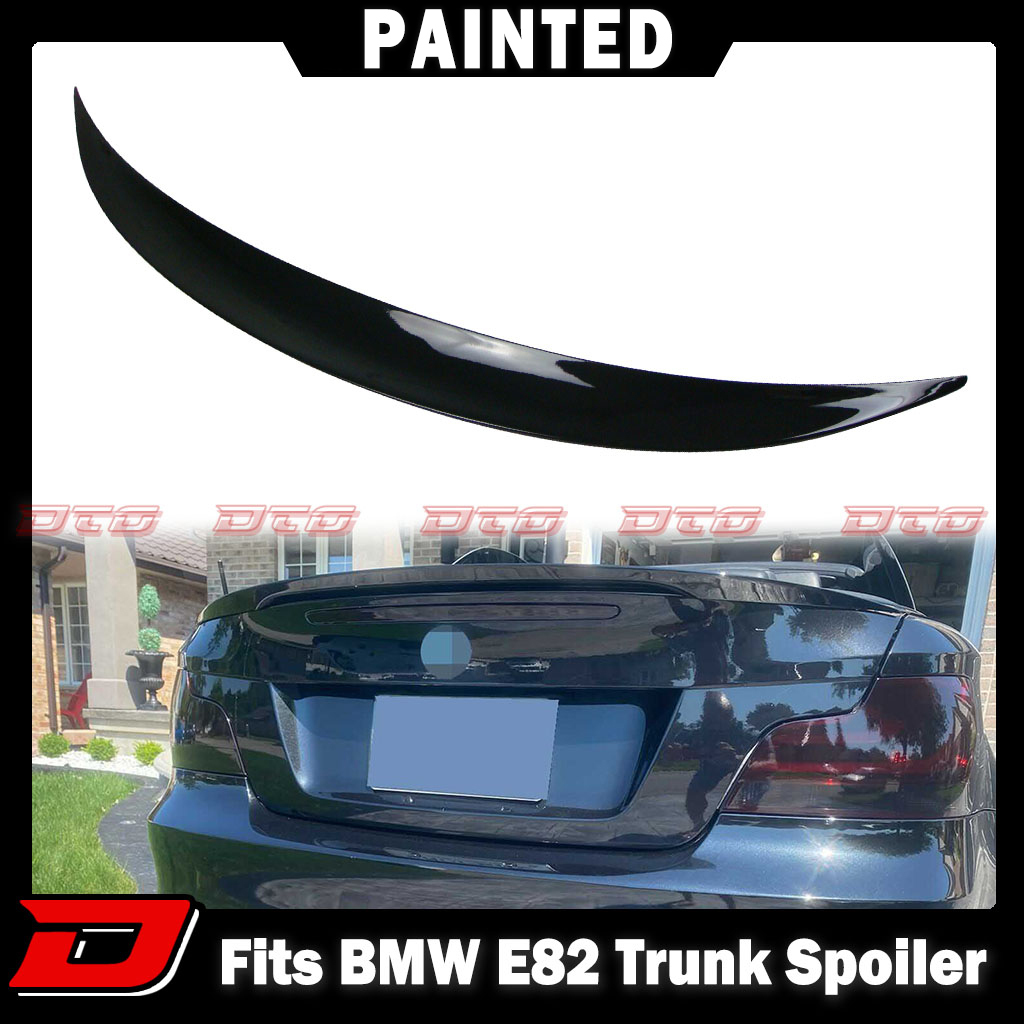【何色でも塗装可能】P Type BMW 1シリーズ E82 クーペ 塗装費込 トランクスポイラー リアスポイラー 2007-2013拍卖