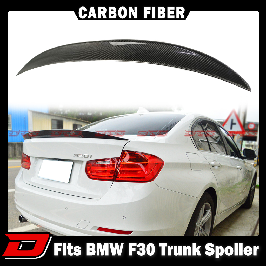 【即納品】カーボントランクスポイラー 2012-2018 BMW 3シリーズ F30 F80/M3 ウイングスポイラー リアスポイラー P2 ハイキック拍卖