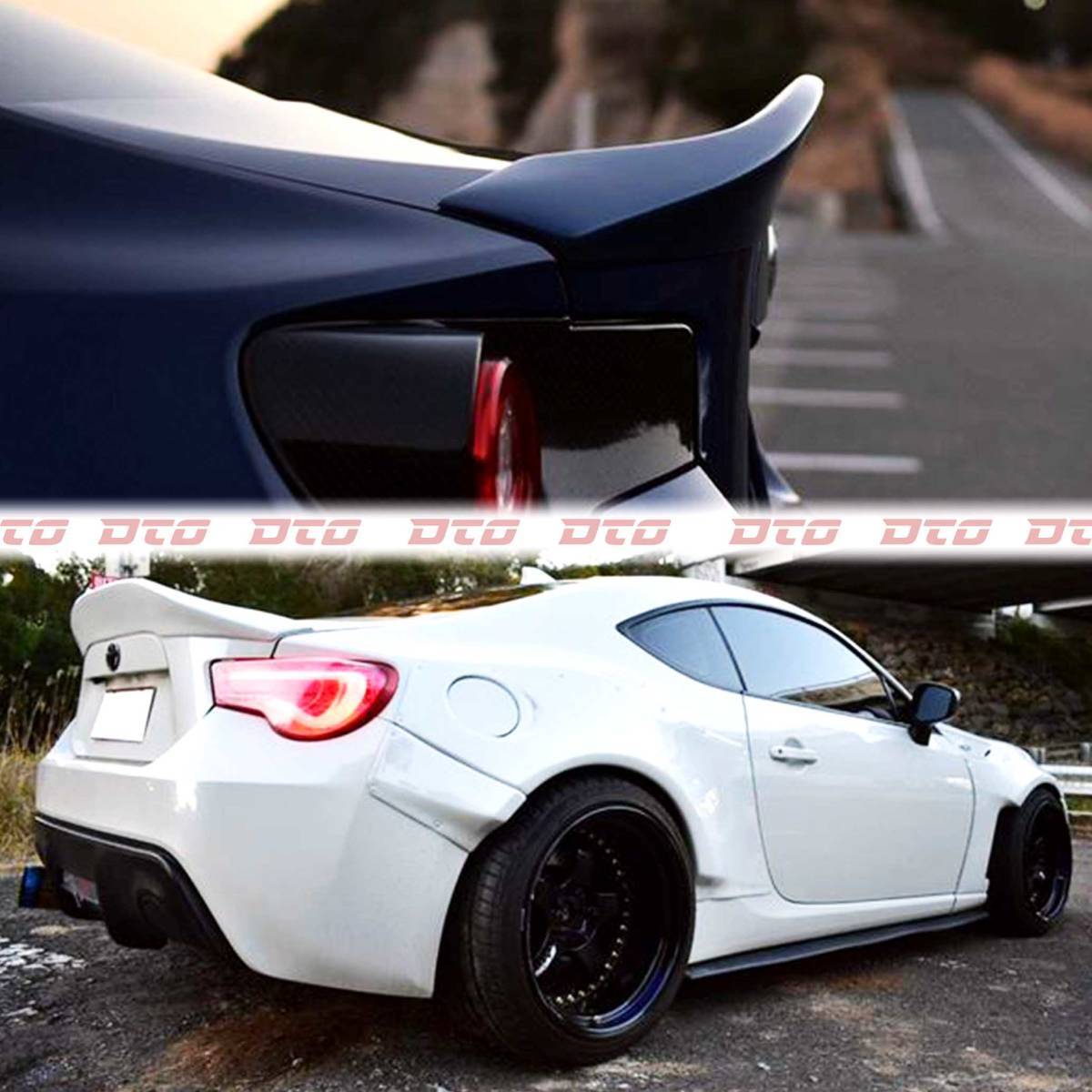 【何色でも塗装可能】L Type トヨタ 86 ZN6 スバル BRZ サイオン FR-S 塗装費込 リア トランクスポイラー ウィングスポイラー 2012-2021拍卖