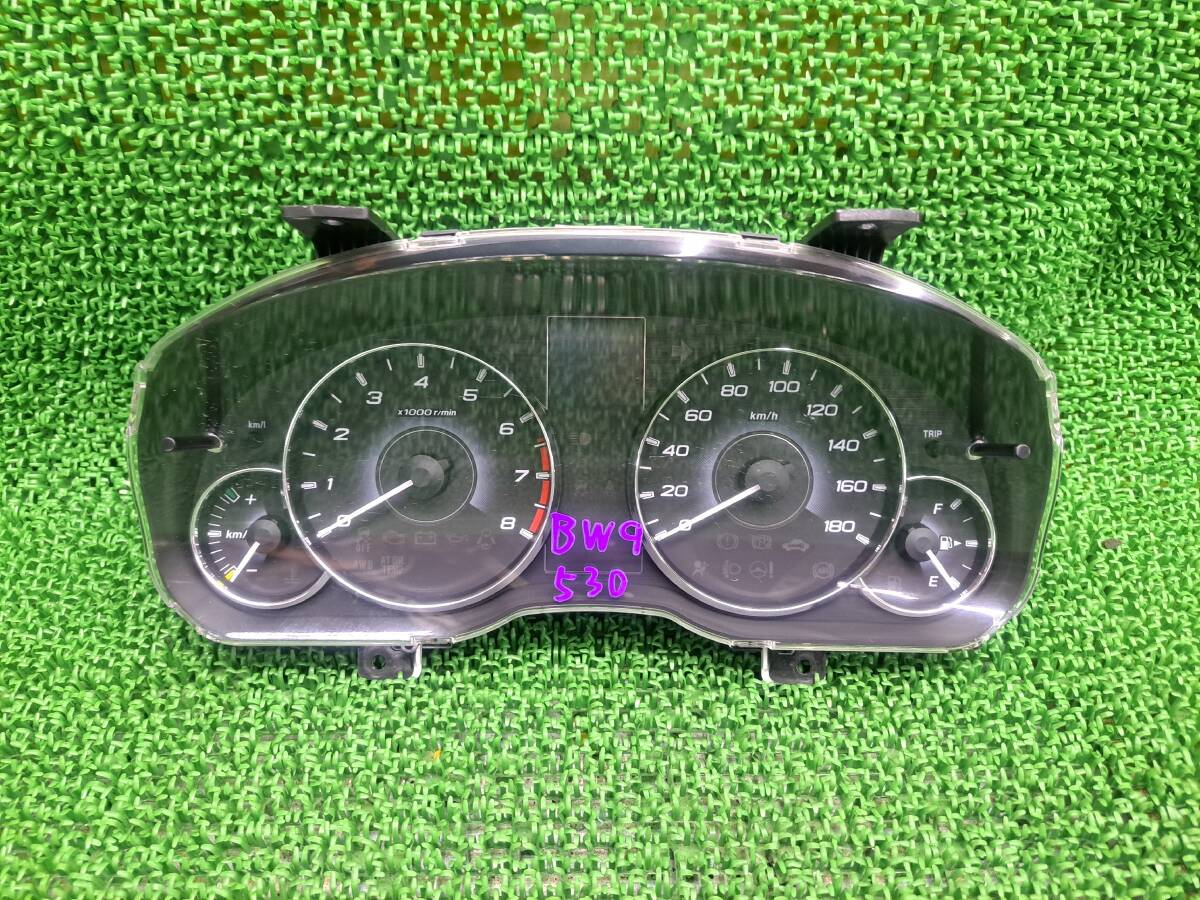 530 スバル レガシィ BR9 BM9 純正 スピードメーター スピードメーターパネル 速度計 計器 走行距離不明拍卖
