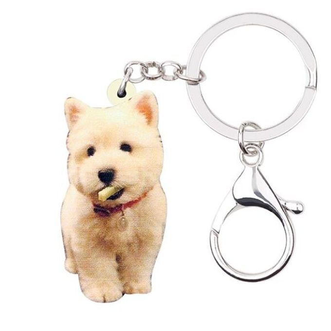 【送料無料】ウェスティ C アクリルキーリング【新品】拍卖