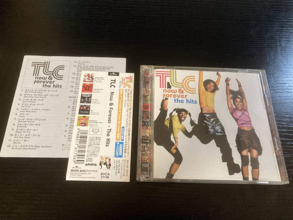 TLC NOW & and FOREVER THE HITS 国内盤CD2枚組 hiphop拍卖