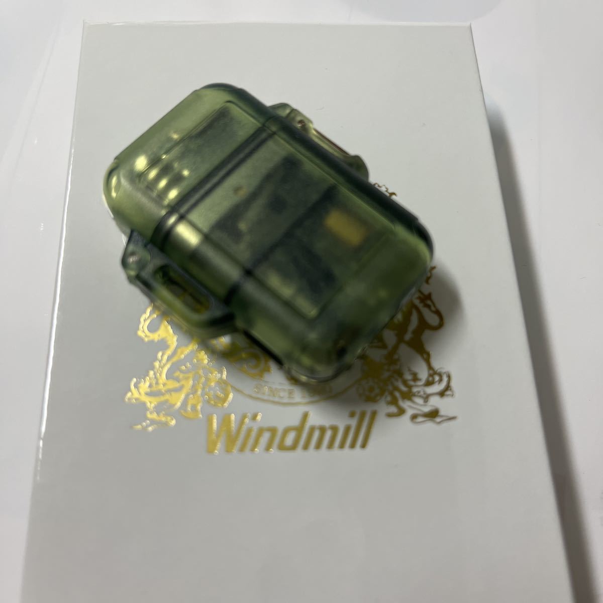 ウインドミルターボライター ZAGスモークグリーン 日本製 4948501115655 新品 made in Japan 送料120円特売セール!拍卖