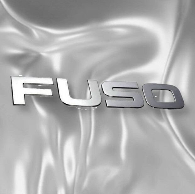 汎用 エンブレム FUSO 三菱 ふそう メッキ スーパーグレート キャンター ファイター 三菱ふそう 新品拍卖