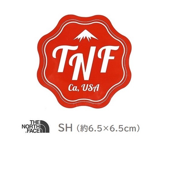 TNF Print Sticker NN32229 SH ノースフェイス ステッカー 新品 PVC 防水拍卖
