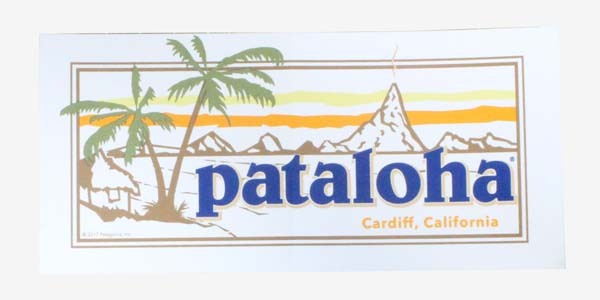 パタゴニア カーディフ カリフォルニア パタロハ ステッカー 2017 PATAGONIA CARDIFF PATALOHA 海外 店舗 限定 アメリカ USA CA シール拍卖