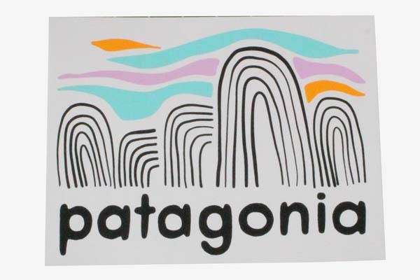 パタゴニア フィッツロイ ボルダーズ ステッカー PATAGONIA FITZ ROY BOULDERS STICKER ロゴ 長方形 シール デカール ネコポス 新品拍卖