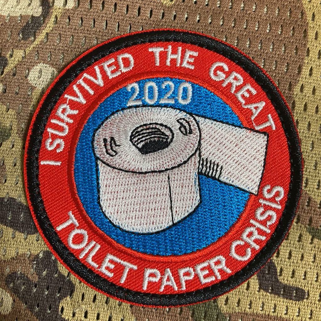I SURVIVED THE GREAT 刺繍パッチ ワッペン ベルクロ サバゲー ワッペン ベルクロ サバゲー 拍卖