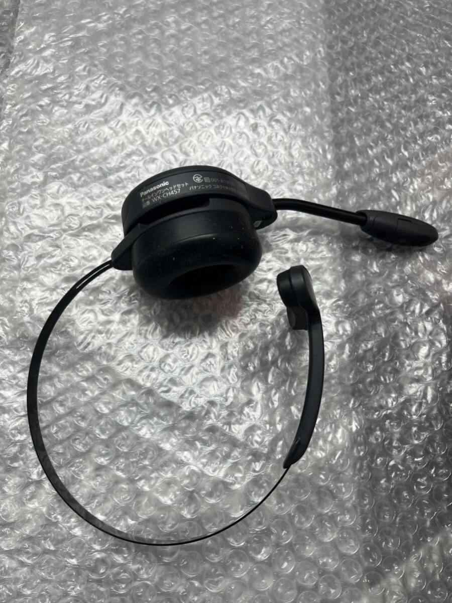 ★通電確認済み★パナソニック Panasonic 1.9GHz帯 オールインワンヘッドセット WX-CH457拍卖
