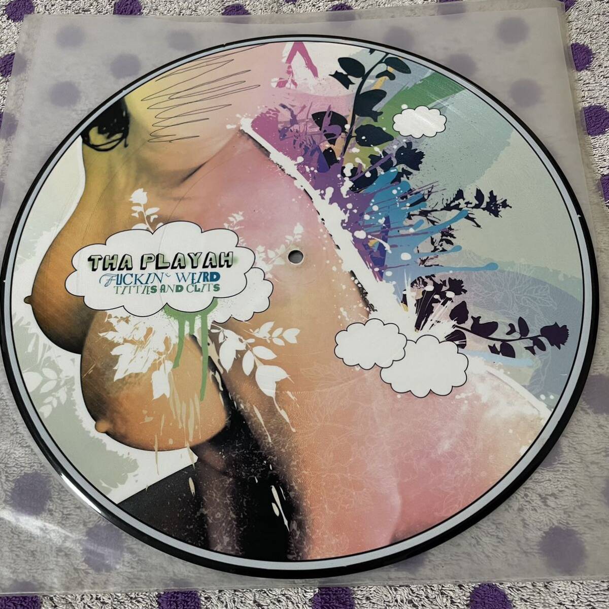 ◆希少 ヌード PICTURE盤 12inch 即決 中古 THA PLAYAH Fuck The Titties Weird Clit NEO030 Hardcore Gabber フェロモン エロ ジャケ 発禁拍卖