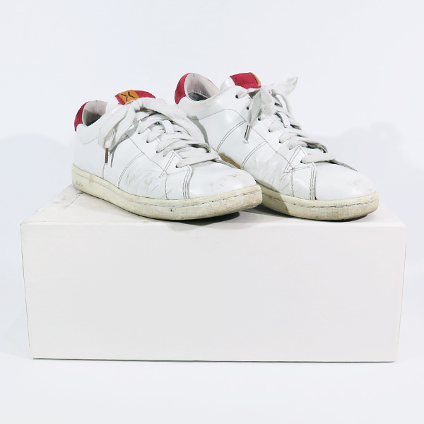 VISVIM ビズビム スニーカー 17SS FOLEY-FOLK 0117102002008 ヴィズヴィム フォーリーフォルク ホワイト レッド シューズ Juk拍卖