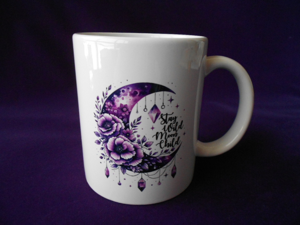 ティータイム! ☆クレセントムーン・マグカップ☆ 新品 ギフト 珈琲 コーヒー 紅茶 カップ ミルク ラテ エスプレッソ カプチーノ ギフト拍卖