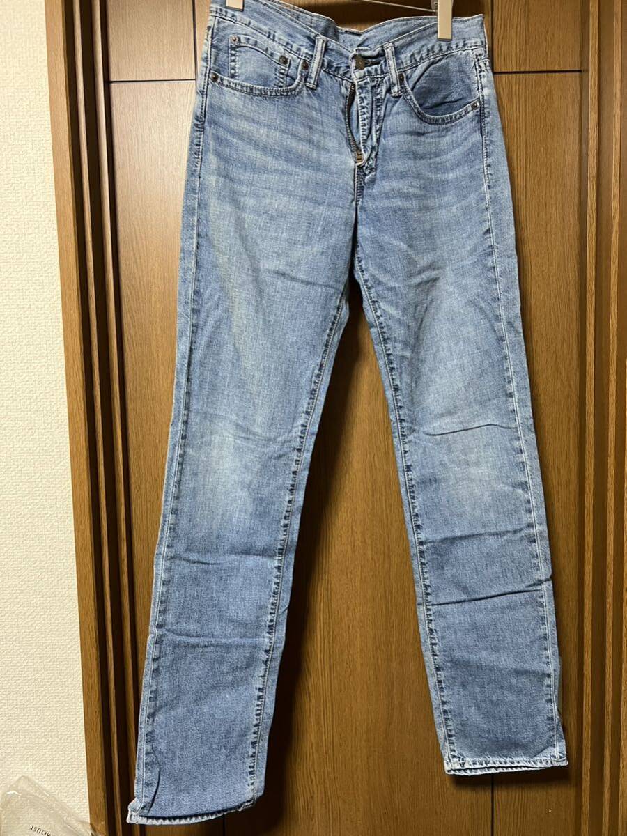 リーバイス 511 デニムパンツ ユーズド加工拍卖