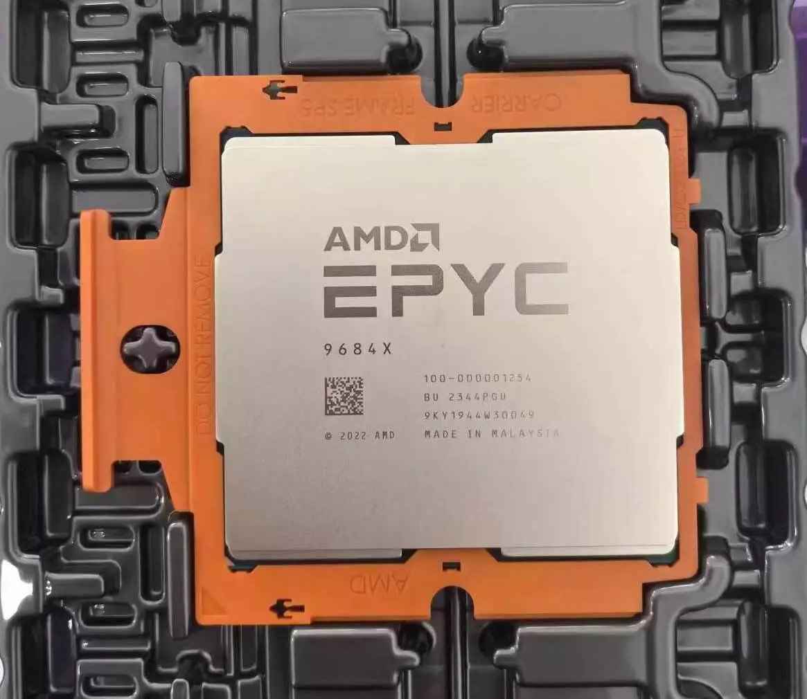 AMD EPYC 9684X 96C 194T 2.55GHz 3.7GHz 1152MB Socket SP5 1P2P DDR5-4800 400W拍卖