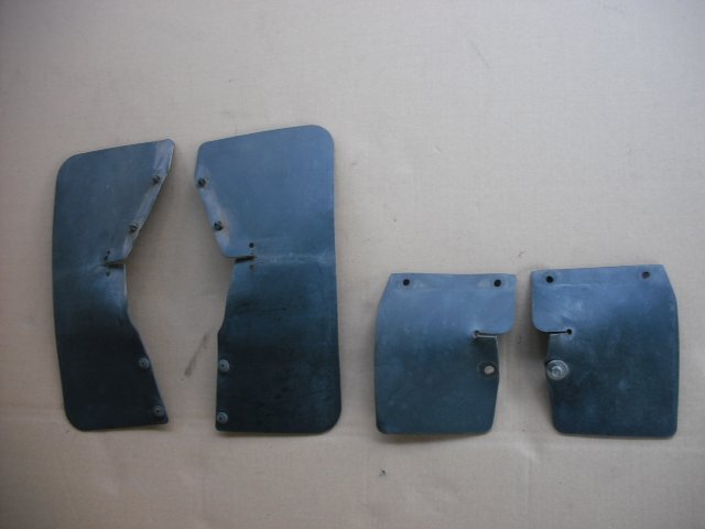 『B216』K100P,EF-CK,ミゼットⅡ,Midget Ⅱ,R,41282Km,G23,左右 リア フロント どろよけ,マッドガード,マッドフラップ,a51袋拍卖