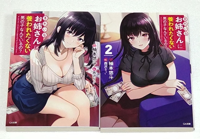 きれいなお姉さんに養われたくない男の子なんているの? 1-2巻まとめセット【初版】(GA文庫) 柚本悠斗 西沢5㍉拍卖