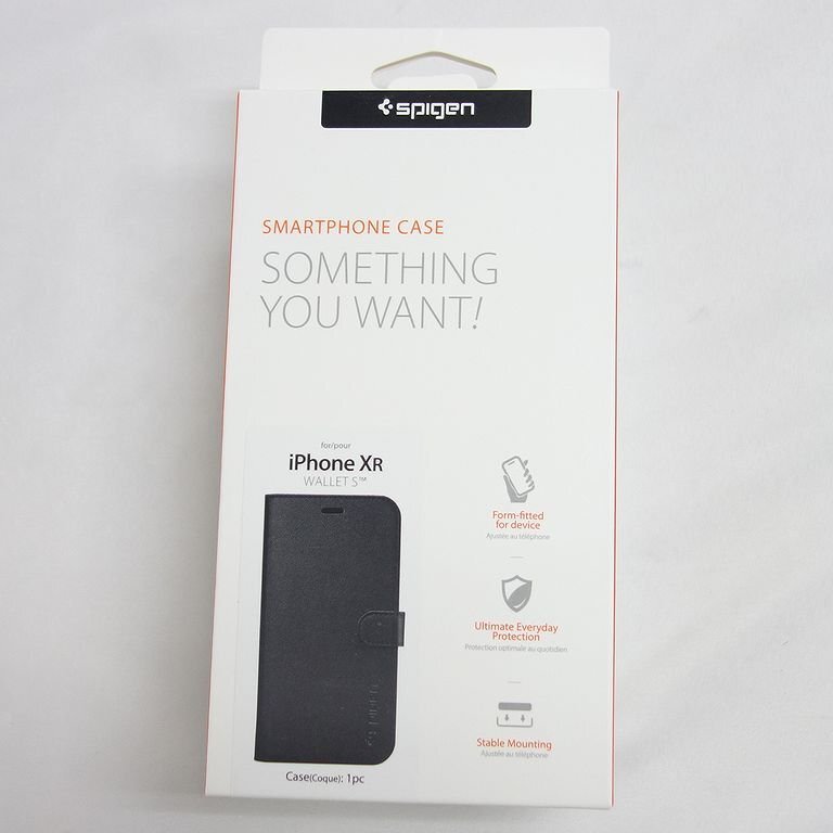 新品 SPIGEN iPhone XR 用 手帳型ケース 送料無料 【0626】定拍卖