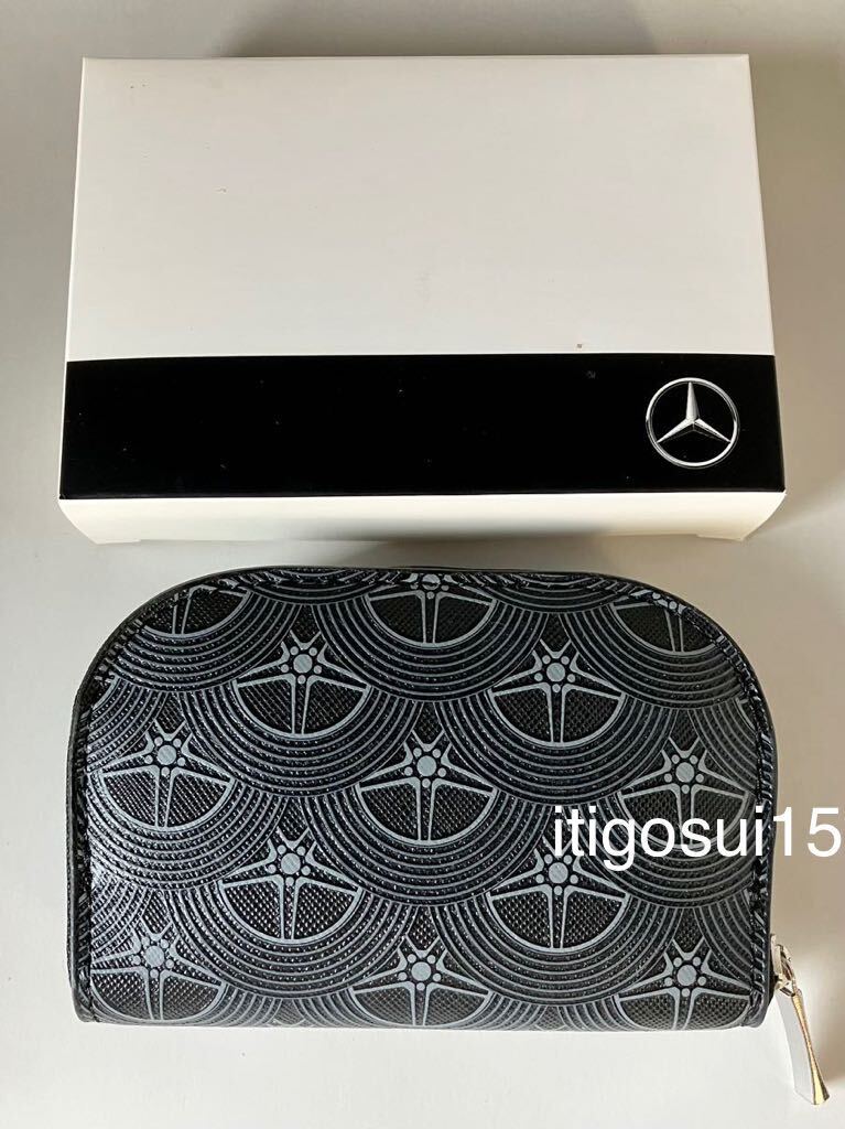 ★【未使用】Mercedes Benz メルセデスベンツ★コインケース ミニポーチ 小銭入れ タイヤ柄 ホイール柄★ノベルティ拍卖