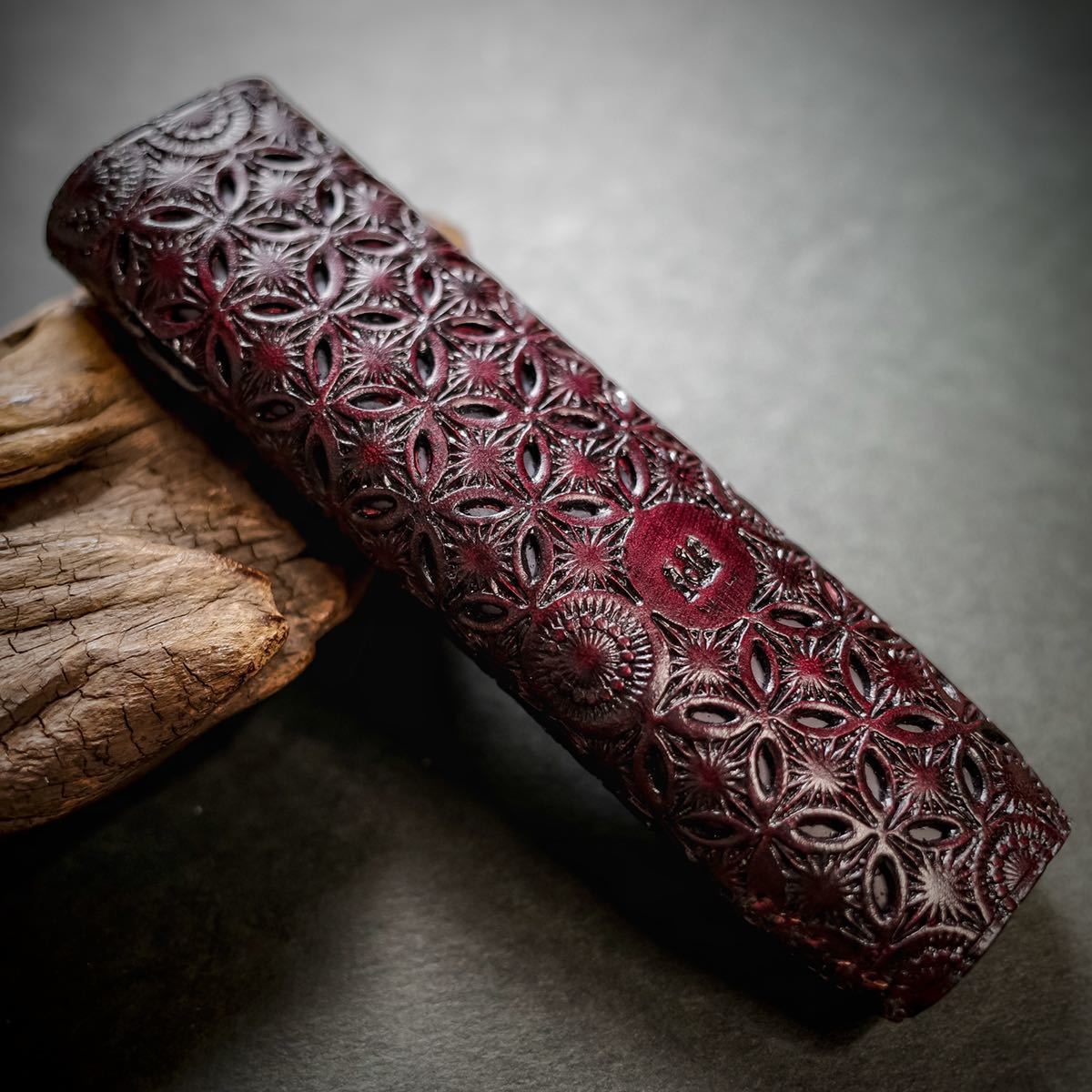 iQOS イルマ ワン / iQOS イルマiワン 本革ケース〝B.W.L〟朱殷拍卖