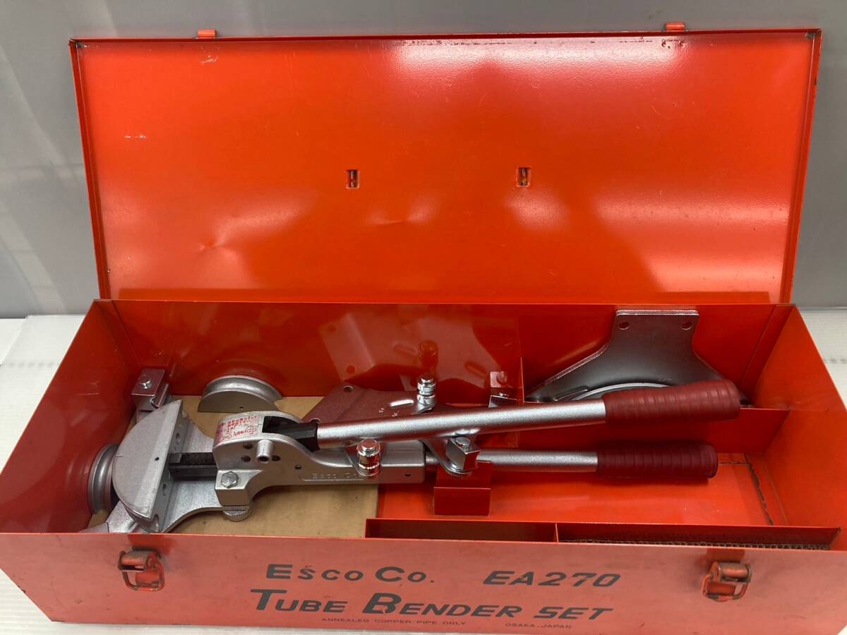 【中古品】【0924】★ESCO チューブベンダーセット EA270 IT15UZ78LTVK拍卖