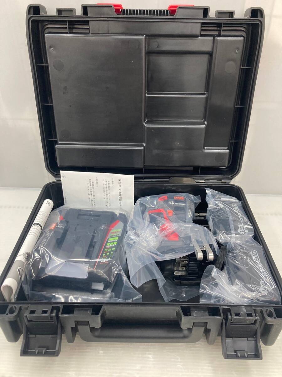 【未使用品】【0924】★MAX 充電式ブラシレスインパクトドライバ PJ-ID153R-B2C/1850A拍卖